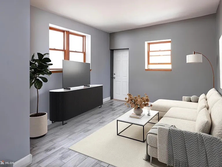 Virtually Staged Living Room