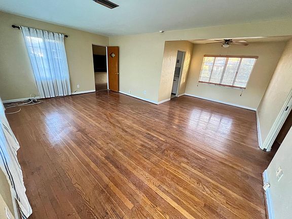Family room and dining room