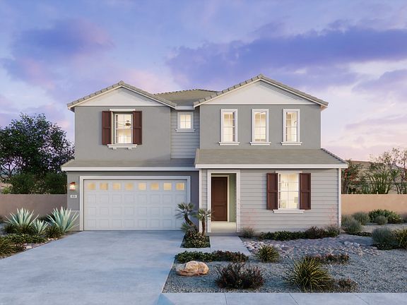 Horizon at Solara Exterior Rendering Plan 3 Traditional Corona, CA
