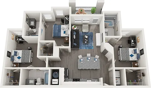 Floor plan Oakridge