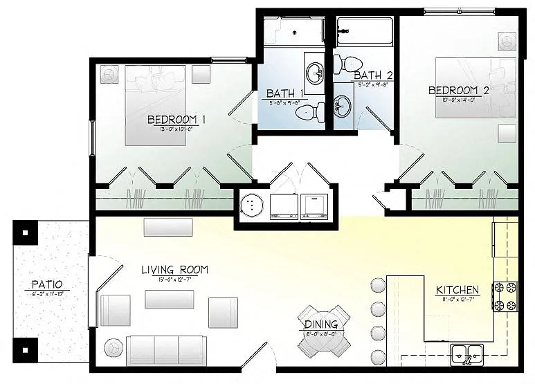Floor plan B2