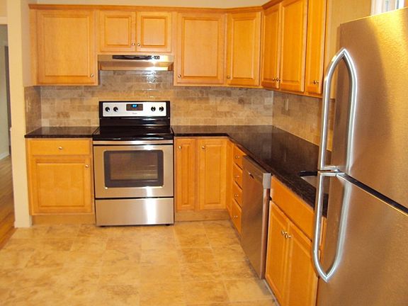 Kitchen - Stainless steel Stove, Microwave, Dishwasher & Refrigerator