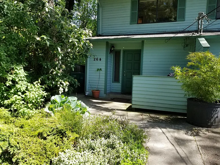 Front door of unit.