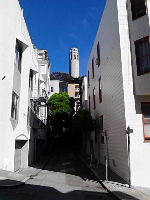 Gerke Alley behind apartment.