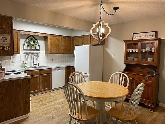 Kitchen and dining area