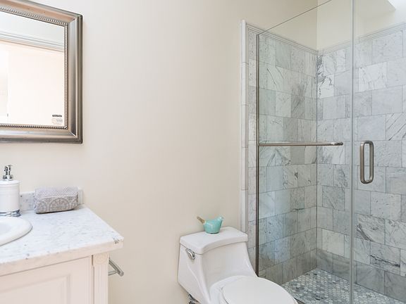 2nd Bath - marble shower