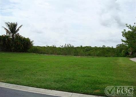 View of lot from the road looking south