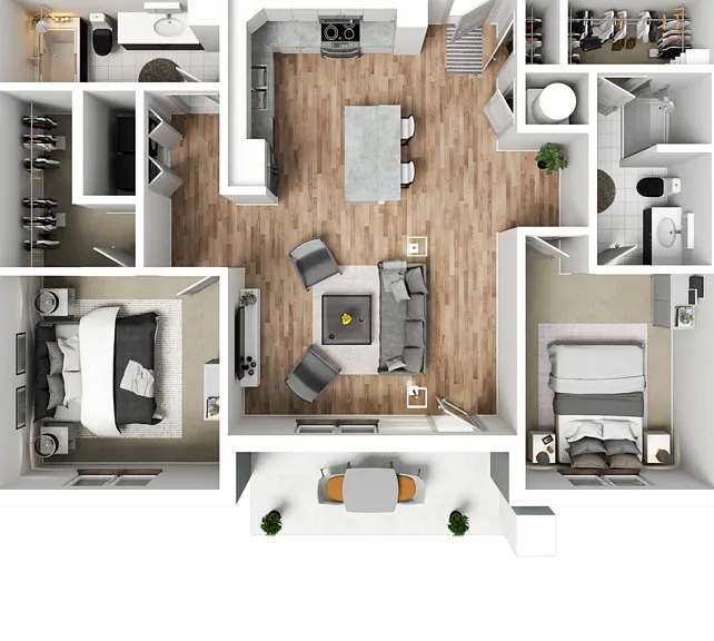 Wilderness Hills South Apartments — Photo 30
