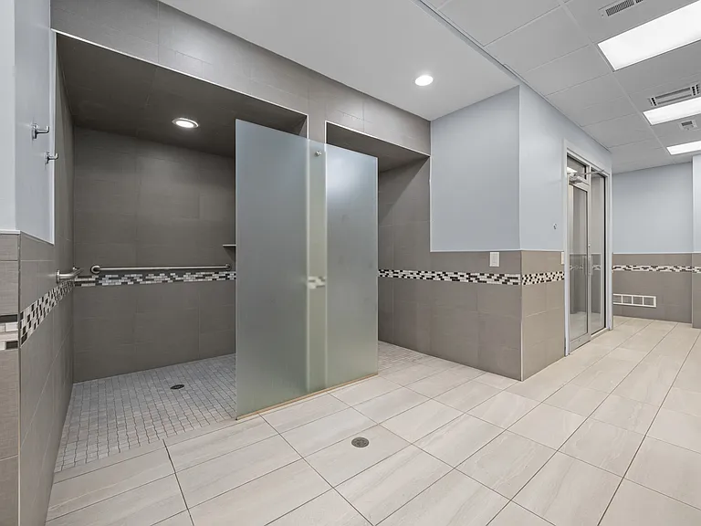 Locker Room at Lakeside Village Apartments in Clinton Township