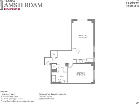 2nd image of 501 W 113th St APT 702