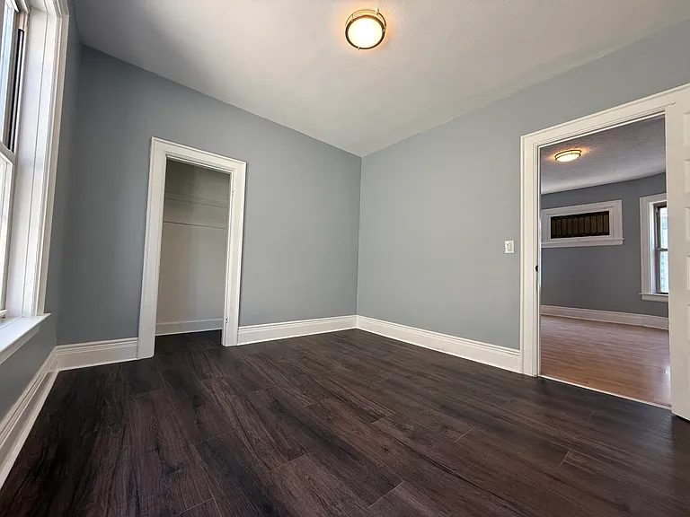 Bedroom 3 with 2 windows and 1 closet
