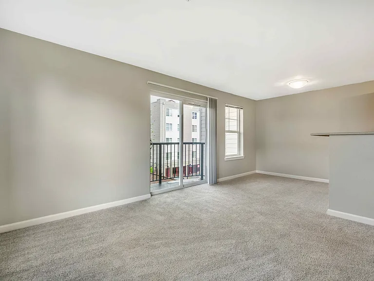 Living Room in Two Bedroom Apartment Home
