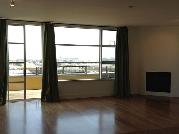 living room & deck