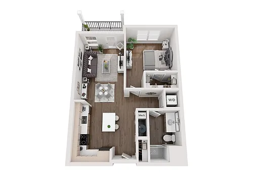 Floor plan A22