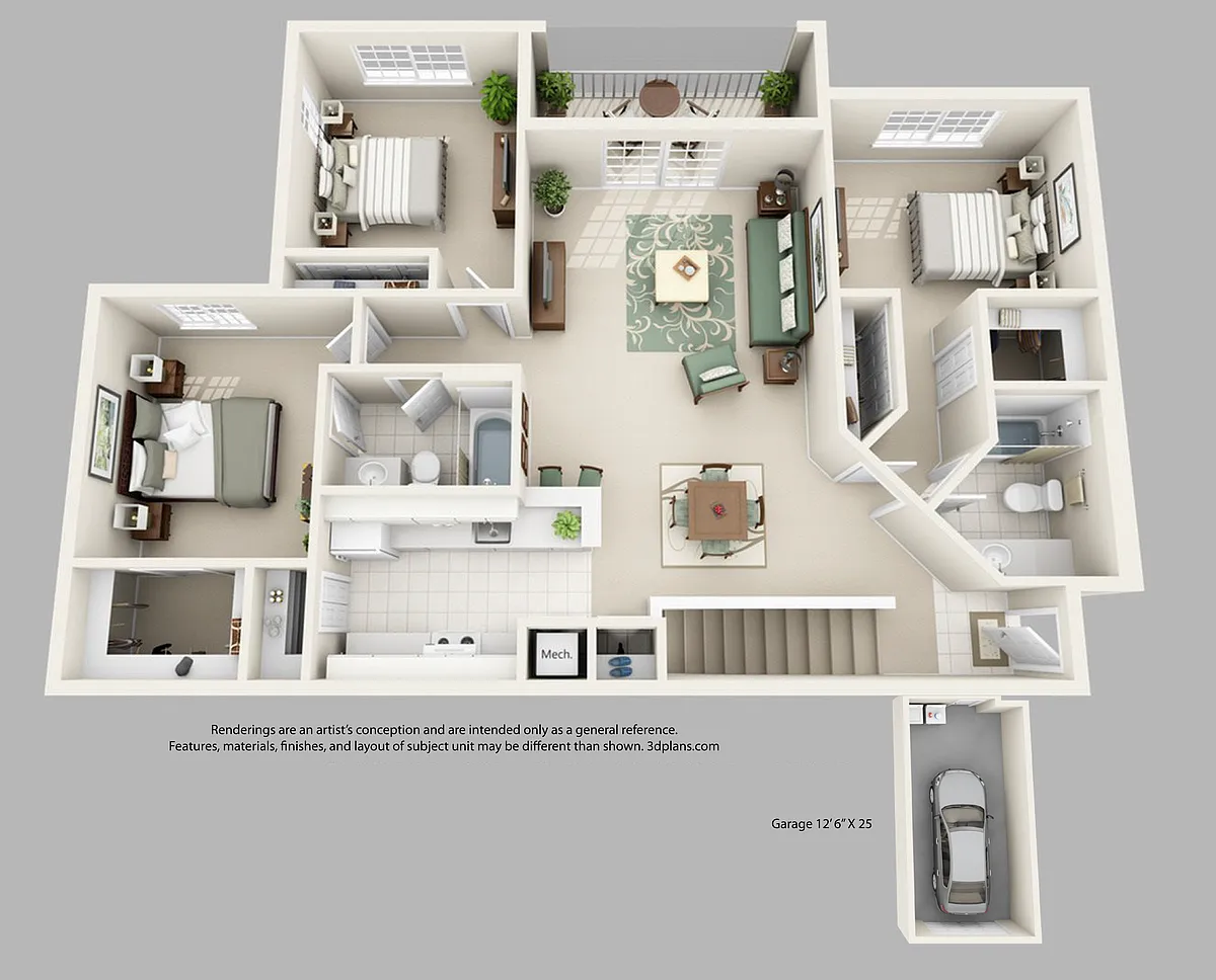 Floor plan Magnolia