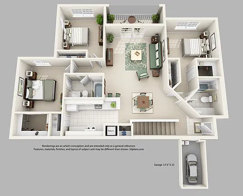 Floor plan Magnolia