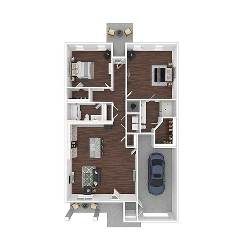 Floor plan Nova Furnished (Price Includes All Fees)
