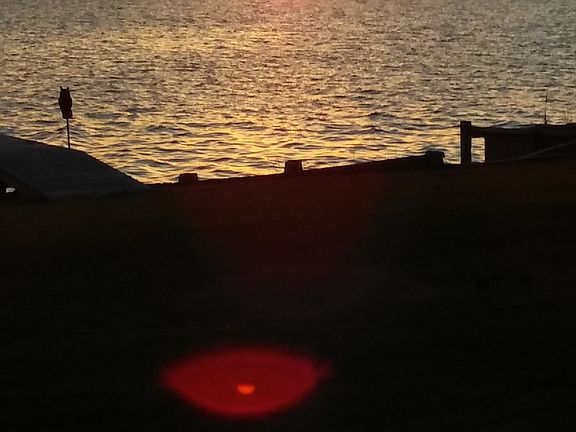 Sunset on  Albemarle Sound