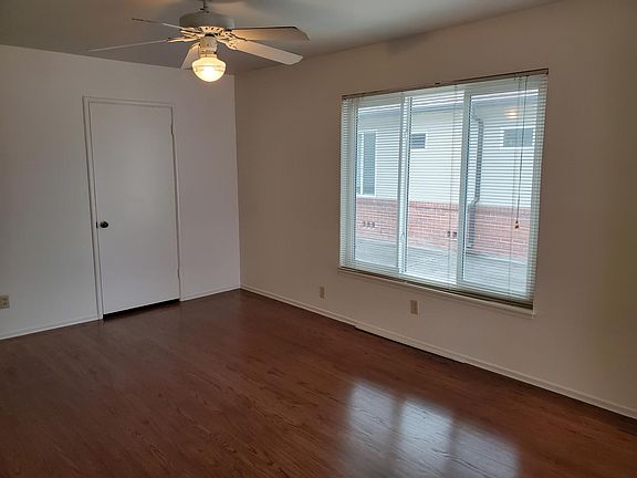 Living room with large closet