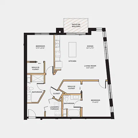Floor plan B7