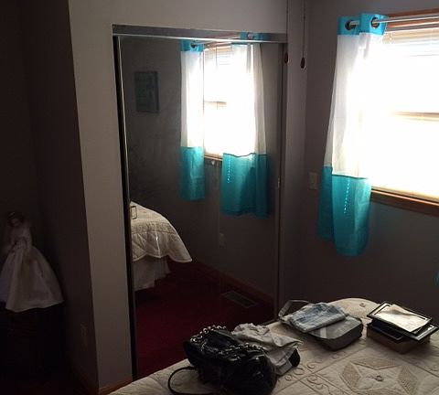 First bedroom, from Kitchen