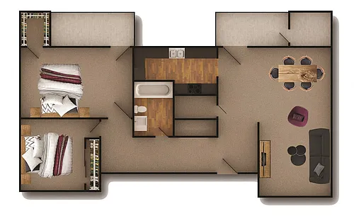 Floor plan Mojave