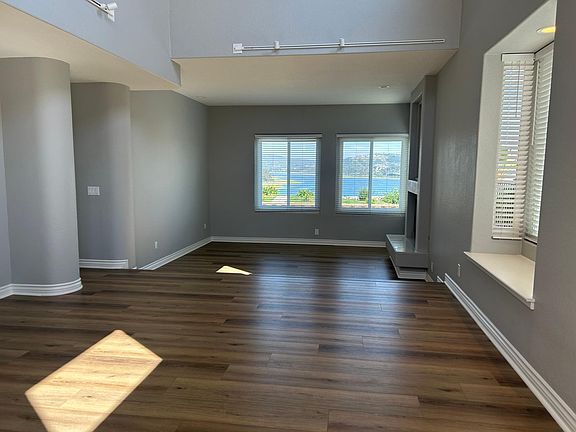 Entry / Living Room / Dinning Room with lagoon view.