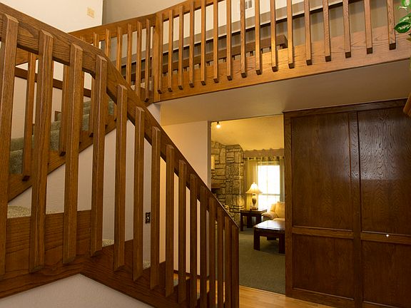 Wooden Stair Railing