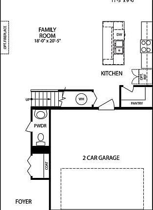 Elevation E - 1st Floor