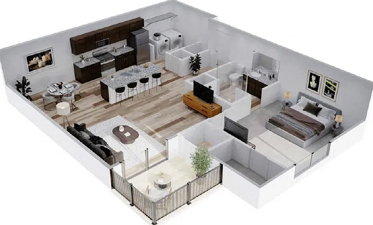 Miller Crossing Apartments & Villas — Photo 10