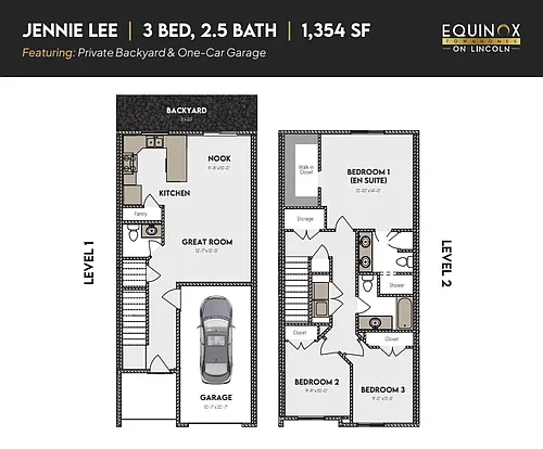 Floor plan Jennie Lee