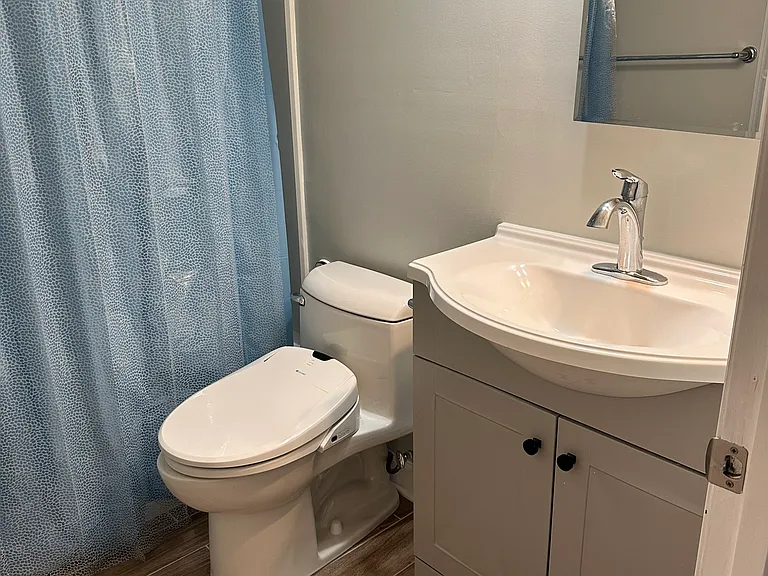 bathroom #1 (upstairs hallway)