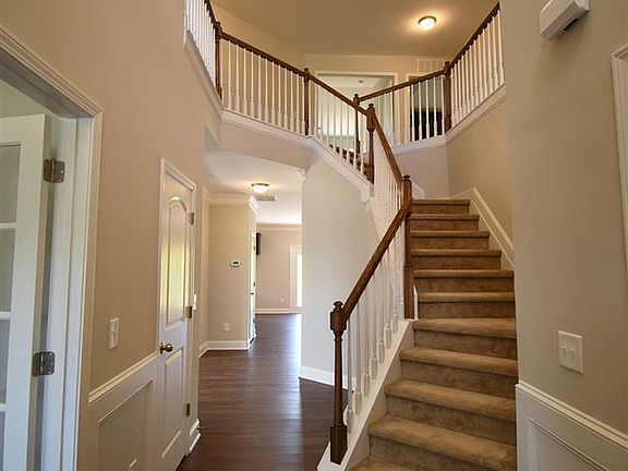 Grand two story foyer