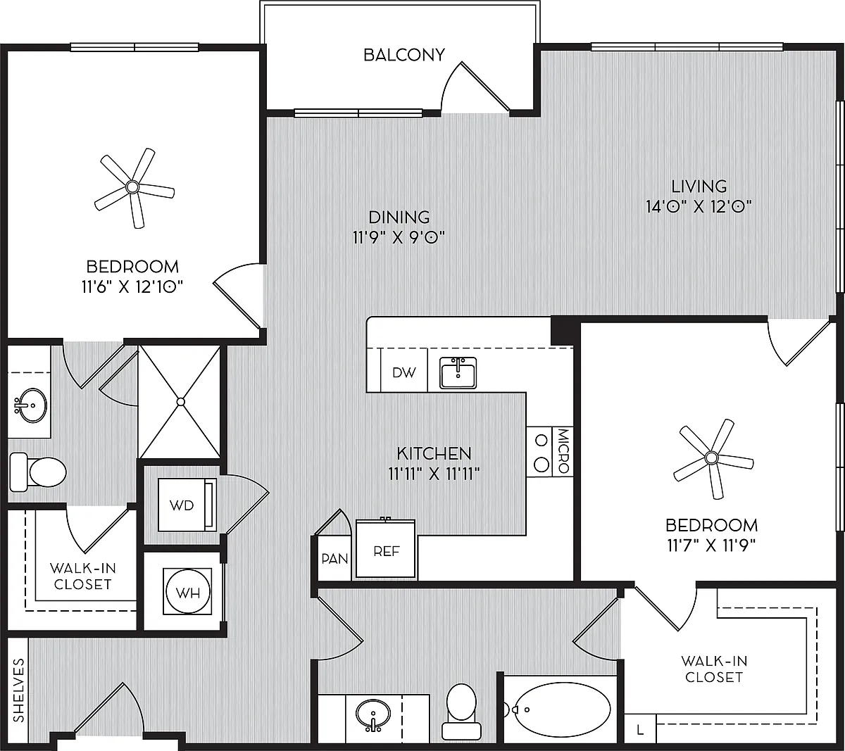 Floor plan B-2A