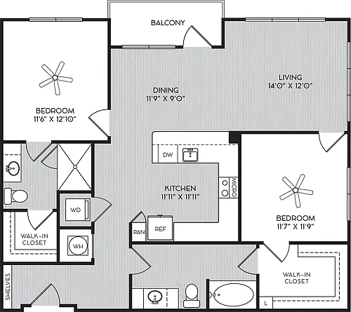 Floor plan B-2A