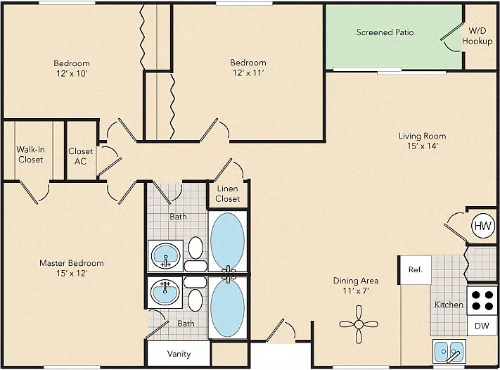 Floor plan The Sabal