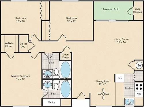 Floor plan The Sabal