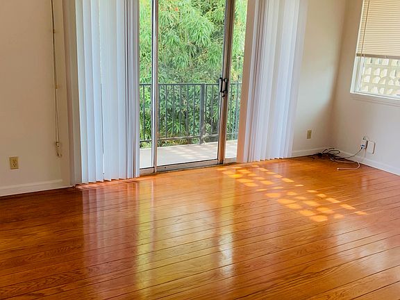 living room with private balcony
