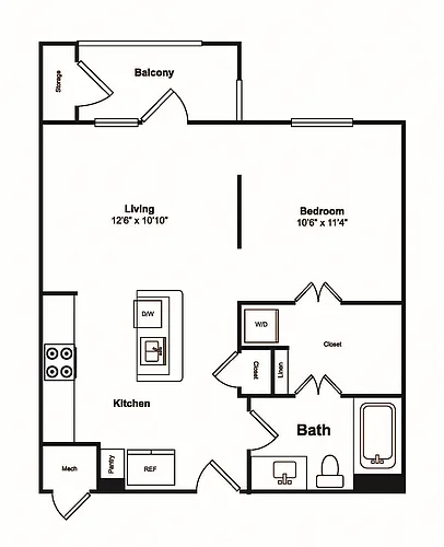 Floor plan S1