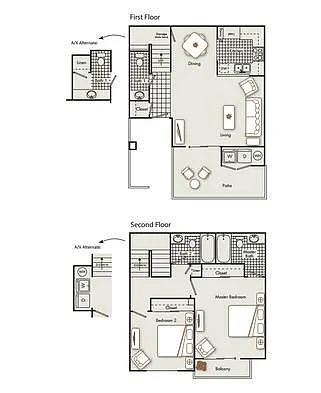 Floor plan Plan AX