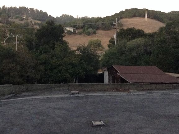 View from front of house