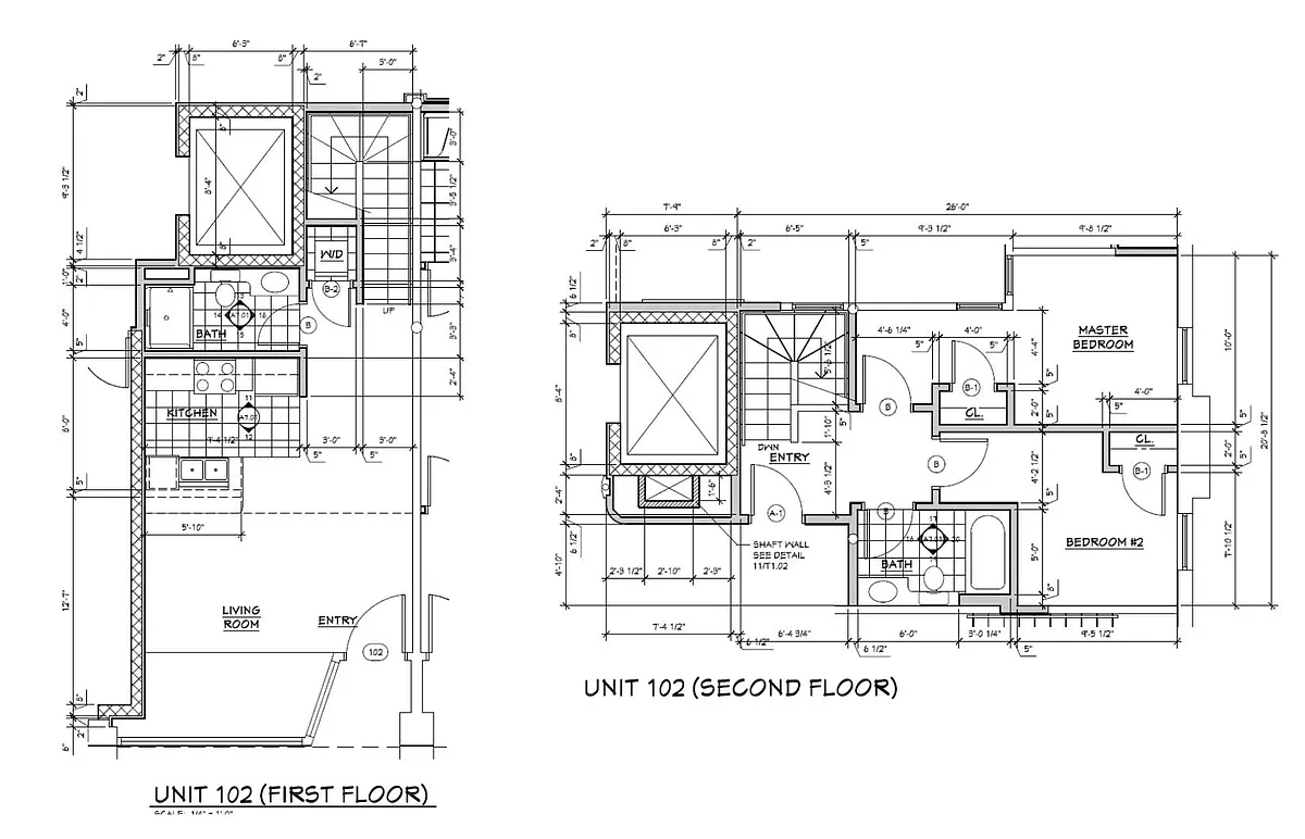 Floor plan 2bd 50A 102