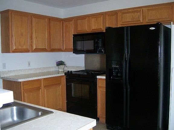 kitchen with fridge