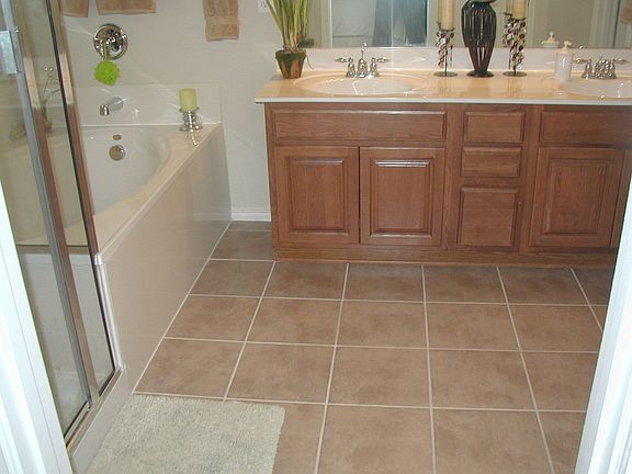 Separate Master shower/tub