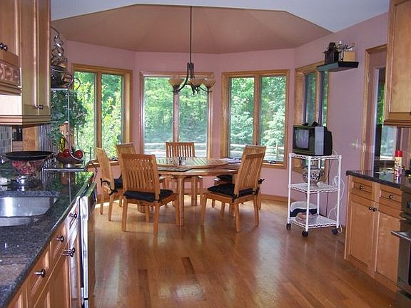 Eat in custom kitchen