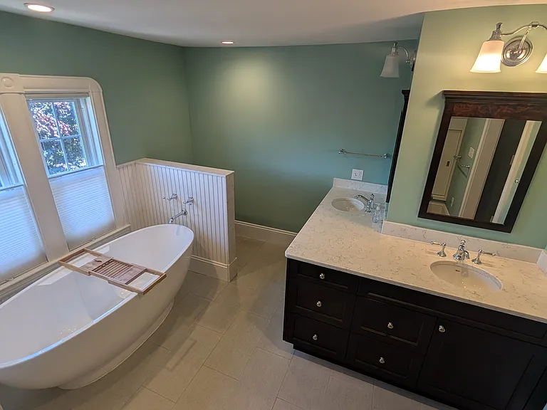 Primary bath on 3rd floor