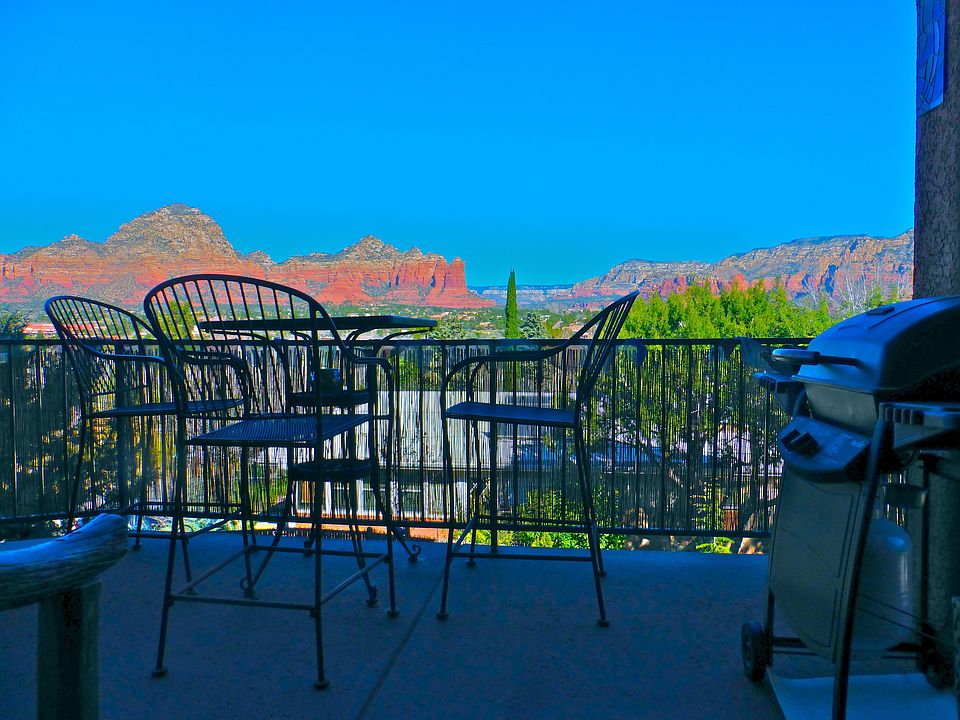 View from front front deck