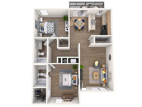 Floor plan B3