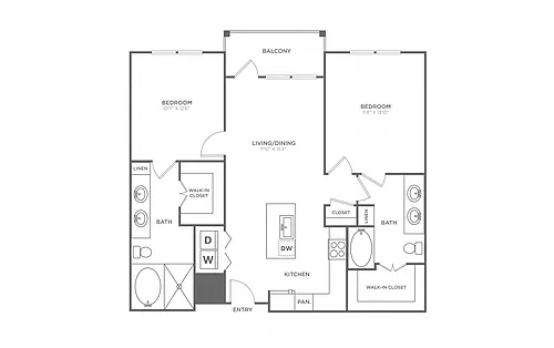 Floor plan B1