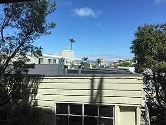 View from living room